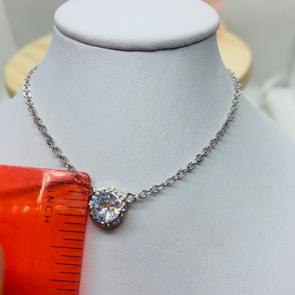 🌟 Gold Plated CZ Necklace - Picture 2 of 5